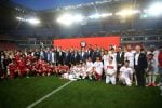 "TFF Omuz Omuza Gösteri Maçı" Mersin'de oynandı