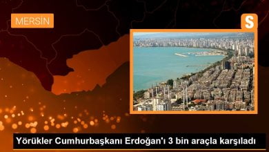 Yörükler Cumhurbaşkanı Erdoğan'ı 3 bin araçla karşıladı