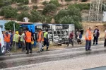 Mersin'de Servis Midibüsü Devrildi: 8 Yaralı