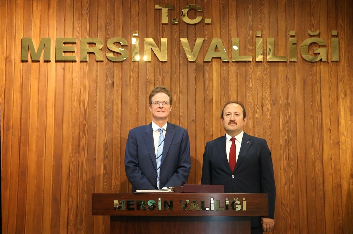 AB Türkiye Delegasyonu Başkanı Mersin'de Ziyaretler Gerçekleştirdi