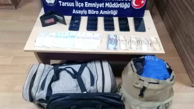 Tarsus'ta hırsızlık şüphelileri tutuklandı
