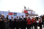 İyilik Gemisi, Mersin Limanı'ndan Gazze'ye Uğurlandı