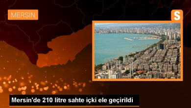 Mersin'de 210 Litre Sahte İçki Ele Geçirildi, 1 Şüpheli Gözaltına Alındı
