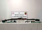 Mersin'de Jandarma Operasyonu: 4 Silah Ele Geçirildi, 1 Şüpheli Gözaltına Alındı
