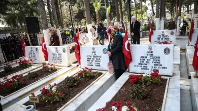 Adana, Mersin, Hatay ve Osmaniye'de Ramazan Bayramı arifesinde şehitlikler ziyaret edildi