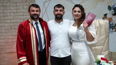 Mersin Akdeniz Belediye Başkanı Hoşyar Sarıyıldız, ilk nikahını kıydı