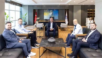 ÇBK Mersin Yönetimi, Mersin Büyükşehir Belediye Başkanı Vahap Seçer'e teşekkür etti