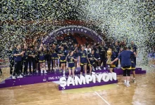 Fenerbahçe Alagöz Holding, ÇBK Mersin'i yenerek şampiyon oldu