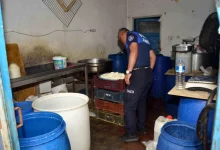 Mersin'de Kaçak Peynir İmalathanesi Tespit Edildi