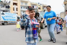 Mersin Büyükşehir Belediyesi Çocukları Sevindirdi