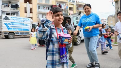 Mersin Büyükşehir Belediyesi Çocukları Sevindirdi