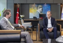 Mersin Büyükşehir Belediye Başkanı Vahap Seçer, Kuzey Makedonya Büyükelçisi Jovan Manasijevski ile Buluştu