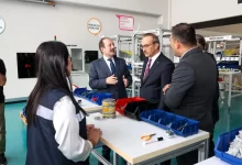 Mersin Valisi Ali Hamza Pehlivan ve Kocaeli Valisi Seddar Yavuz, Model Fabrika ve Yenilik Merkezi'ni ziyaret etti