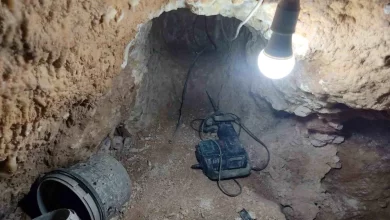 Mersin'de Define Arama Amacıyla Kazı Yapan 4 Şüpheli Suçüstü Yakalandı