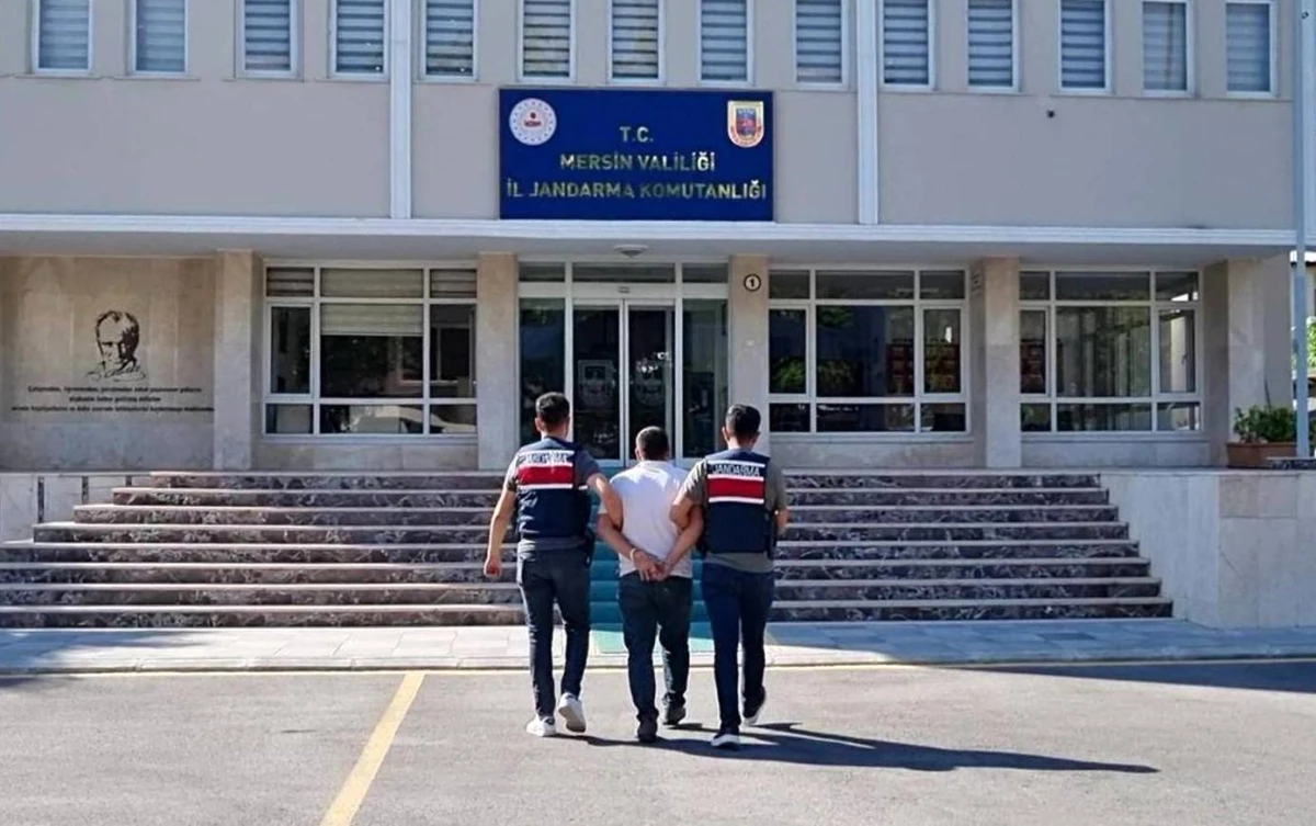 Mersin'de FETÖ üyesi hapis cezası ile aranan bir kişi yakalandı