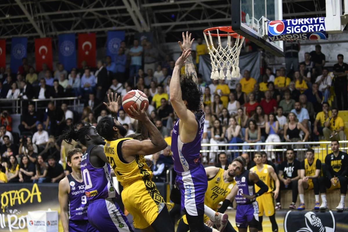 Mersin Büyükşehir Belediyesi, Sigortam Net'i yenerek Basketbol Süper Ligi'ne yükseldi