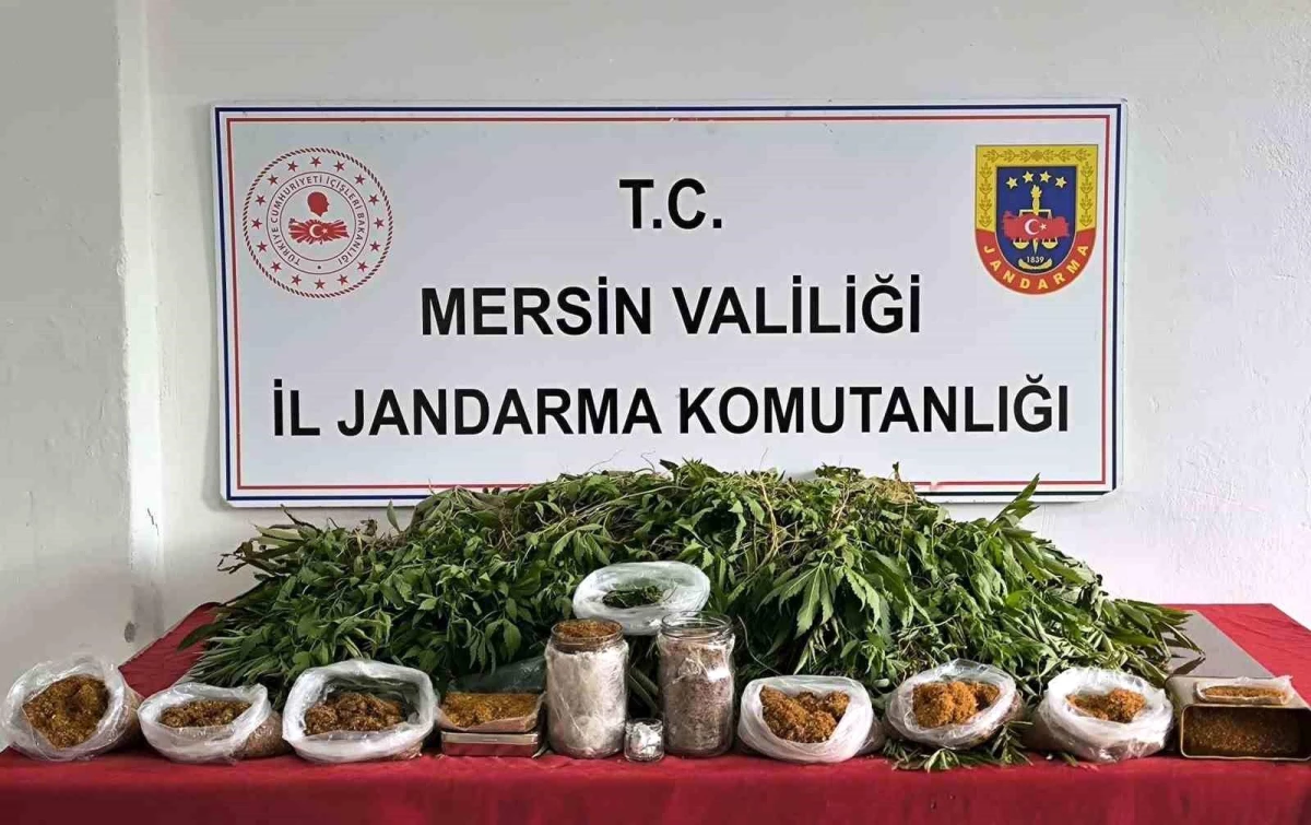 Mersin'de Uyuşturucu Operasyonu: Çok Miktarda Madde Ele Geçirildi