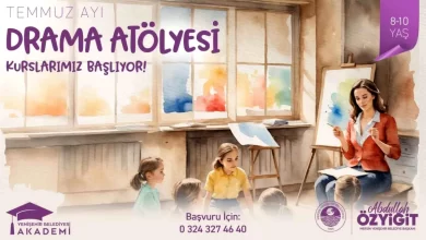 Mersin'de Ücretsiz Drama Kursları Başladı