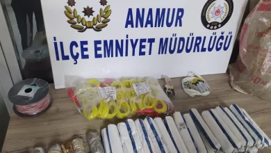 Anamur'da 19,5 Kilo Jel Dinamit Ele Geçirildi, 2 Kişi Gözaltına Alındı