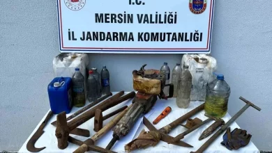 Mersin'de Kaçak Kazı Yapan Şahıs Yakalandı