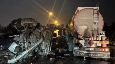 Mersin'de Tır ile Tanker Çarpıştı: 1 Ölü, 1 Yaralı