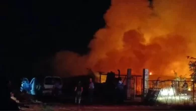 Mersin'de Yayla Evinde Çıkan Yangın Söndürüldü