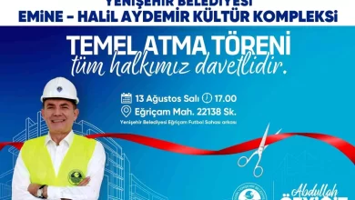 Mersin Yenişehir Belediyesi, Eğriçam Mahallesi'nde Kültür Kompleksi İnşa Ediyor