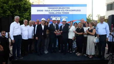 Mersin Yenişehir Belediyesi Emine-Halil Aydemir Kültür Kompleksi'nin Temeli Atıldı