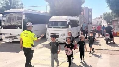 Bozyazı'da Okul Çevresinde Denetim