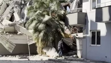 AVM Yıkımında Öğrencilere Panik