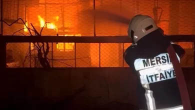 Mersin'de Yangın Felaketi: 2 Ölü, 1 Yaralı