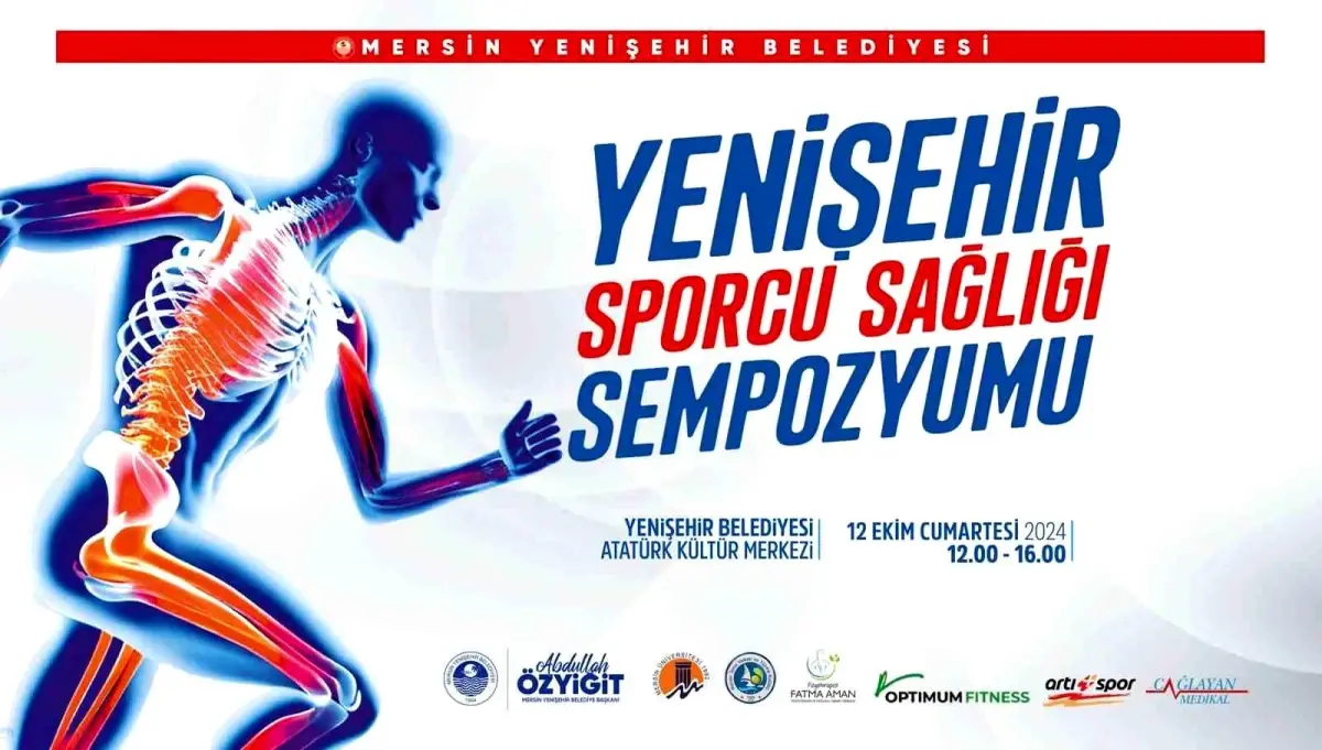 Mersin'de Sporcu Sağlığı Sempozyumu Düzenlenecek