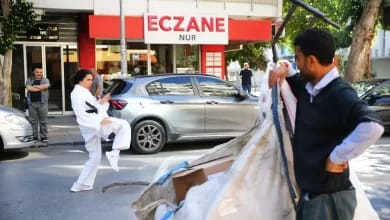 Ece Yılmaz'dan Kadına Şiddete Karşı Karate Gösterisi