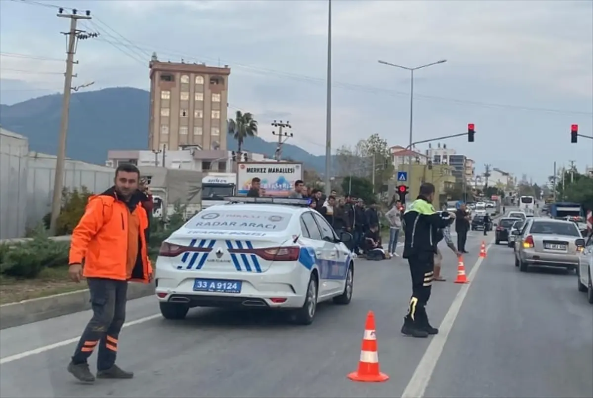 Mersin'de Elektrikli Bisiklet Kazası