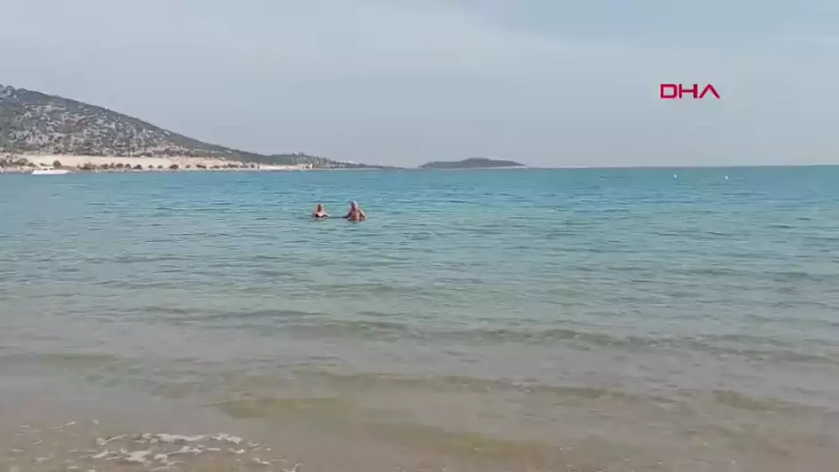 Mersin'de Kış ve Bahar Bir Arada Yaşanıyor