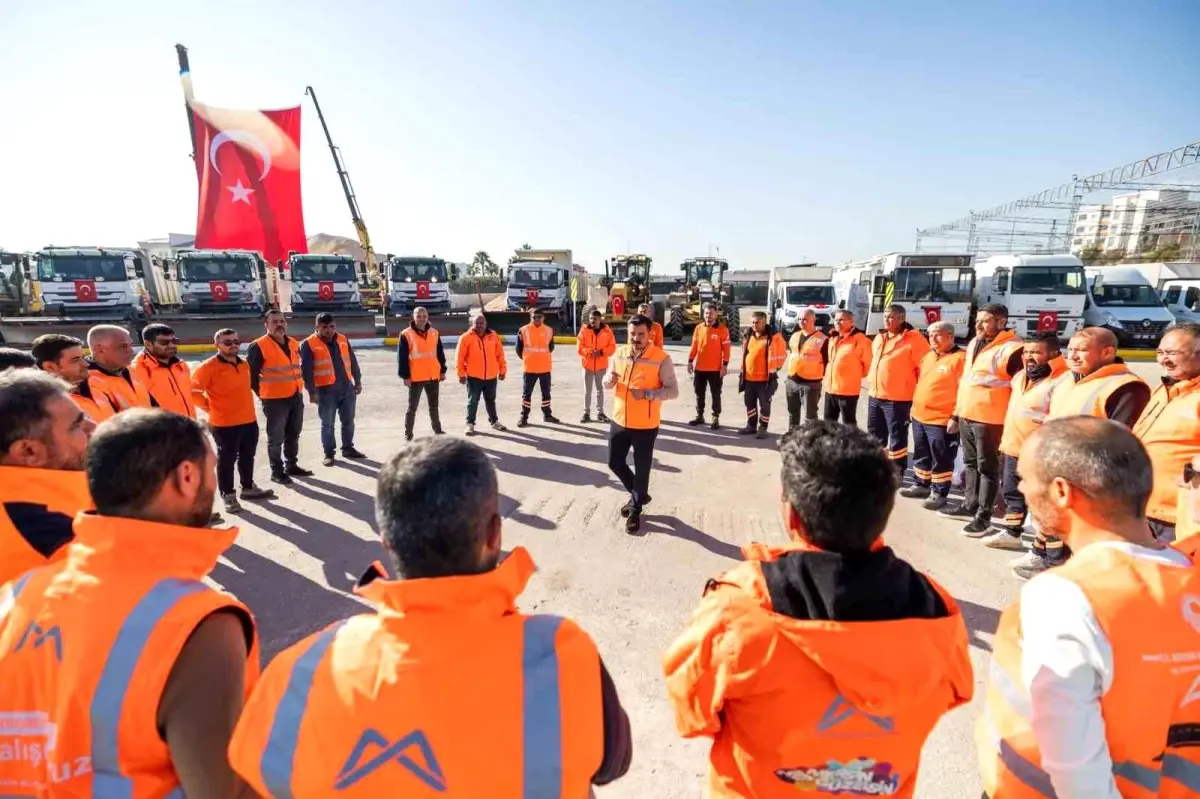 Mersin'de Karla Mücadele Hazırlıkları Tamamlandı