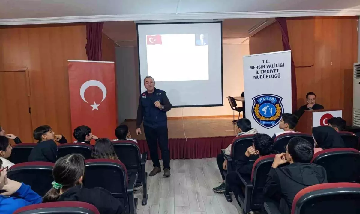 Mersin'de Öğrencilere Güvenlik Eğitimi