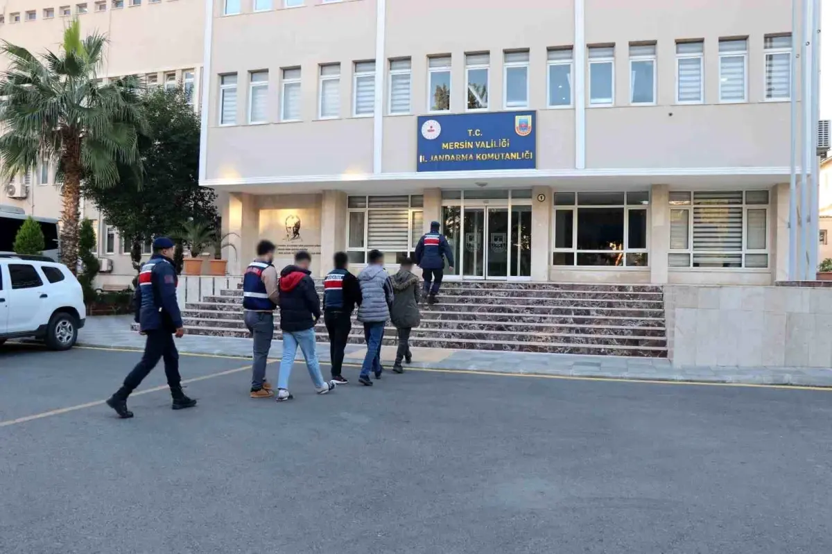 Mersin'de PKK/KCK Operasyonu: 3 Şüpheli Yakalandı