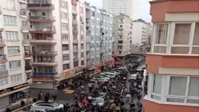 Mersin'de Suriyeliler, Esed Rejiminin Düşüşünü Kutladı