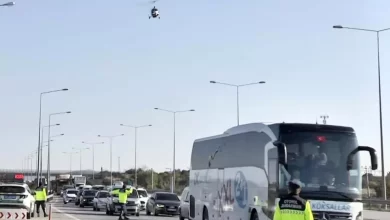 Mersin'de Hava Denetimi: 20 Araç Cezalandırıldı