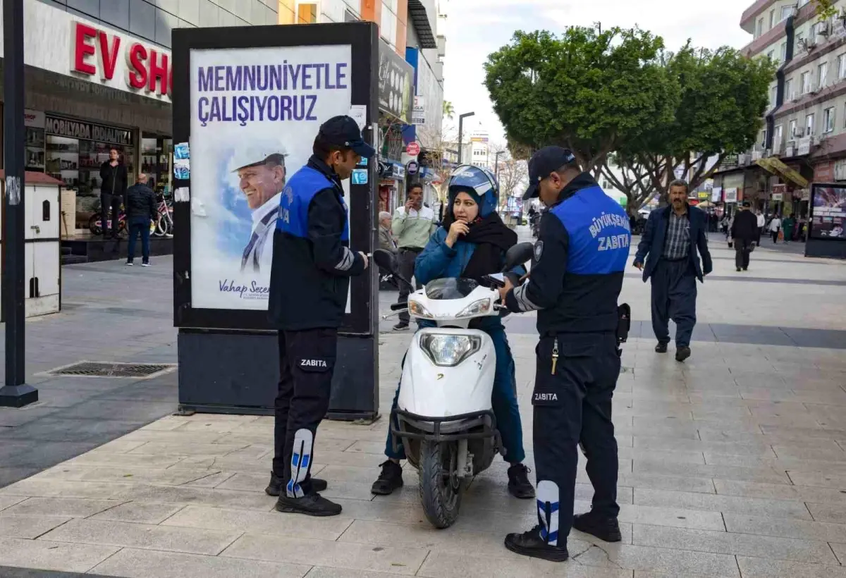 Mersin Tarsus'ta Zabıta Denetimleri Sürüyor