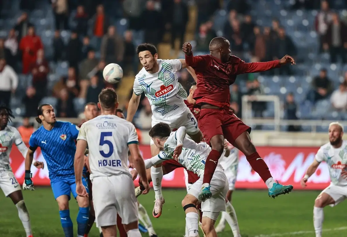 Rizespor Hatayspor'u Yendi