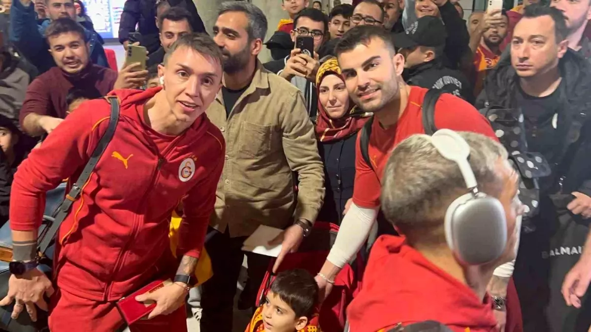 Galatasaray Hatay'a Gitti