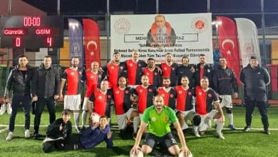 Mehmet Selim Kiraz Kurumlar Arası Futbol Turnuvası başladı