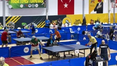 Mersin 4. Veteranlar Masa Tenisi Turnuvası Başarıyla Tamamlandı