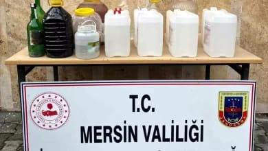 Mersin'de Kaçak İçki ve Sigara Operasyonu