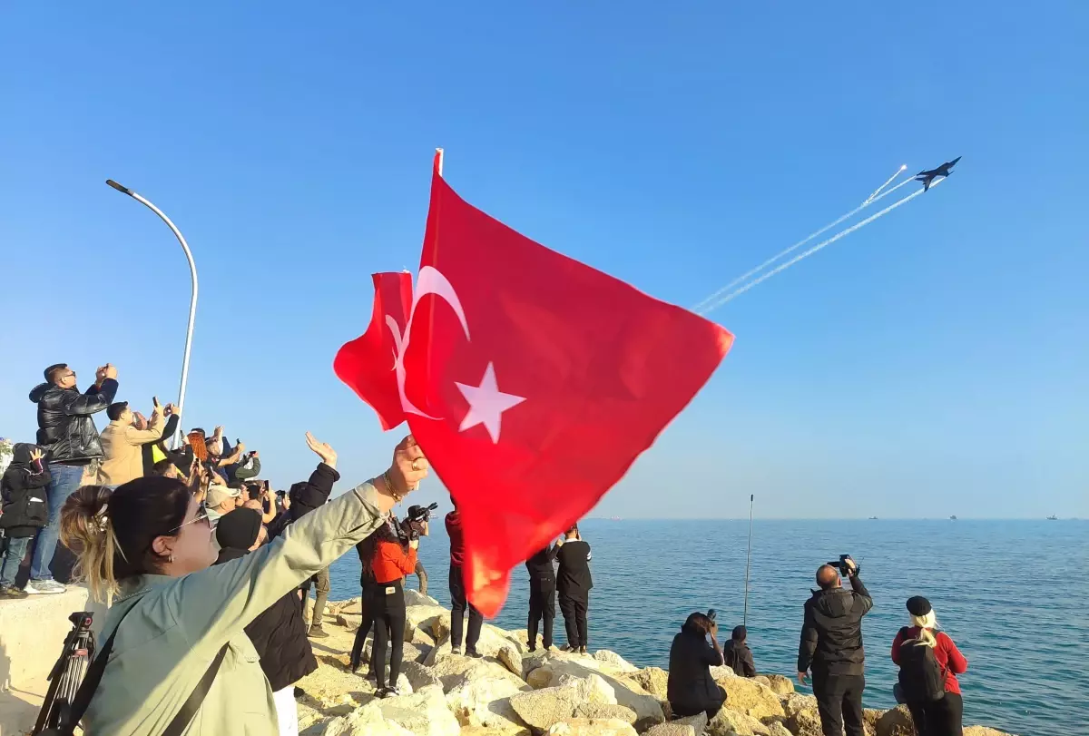 SOLOTÜRK'ten Mersin'in Kurtuluşu için Muhteşem Gösteri