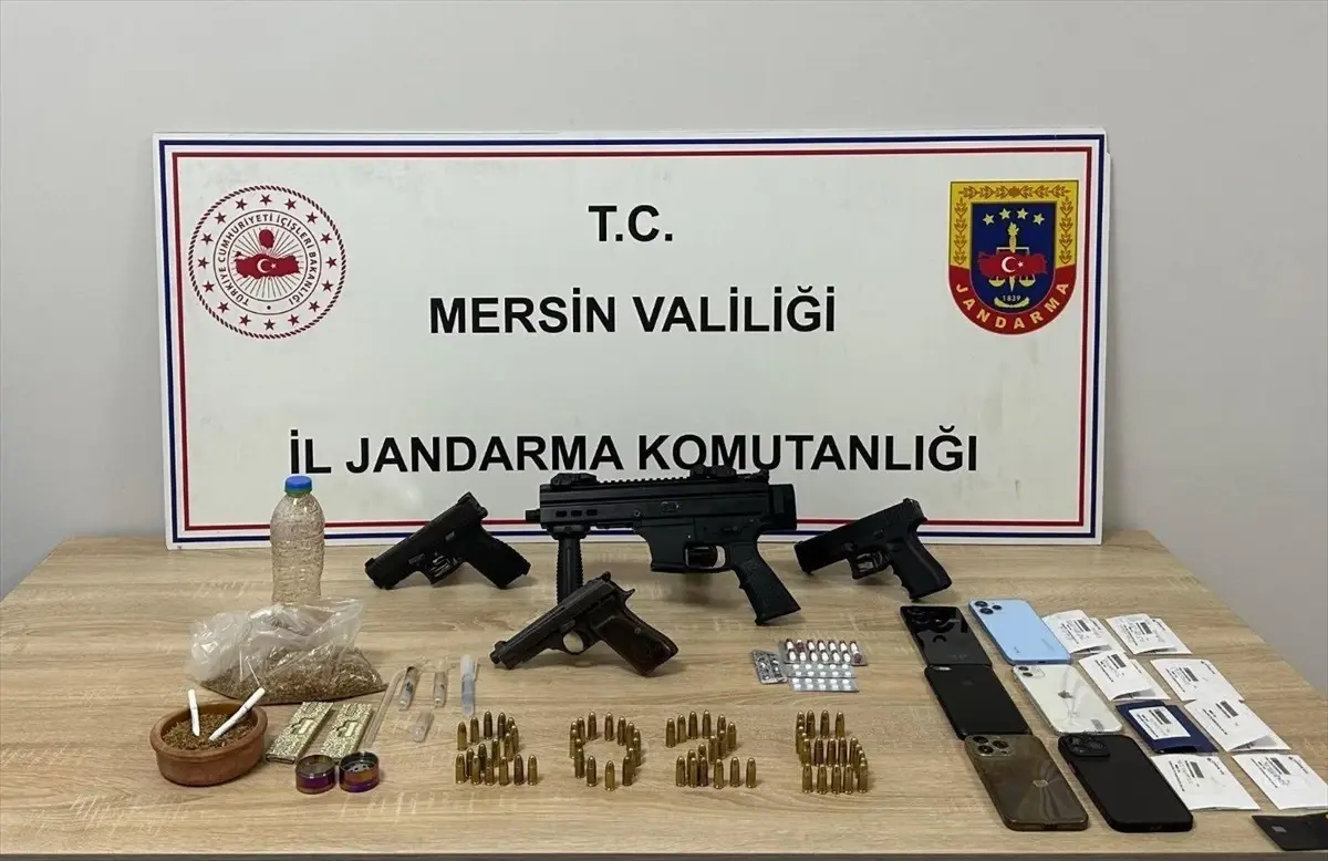 Mersin'de Suç Örgütüne Operasyon