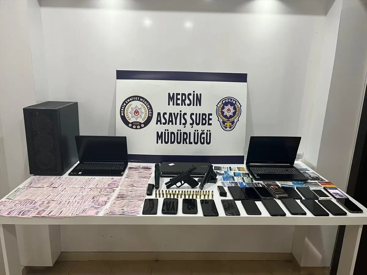 Mersin'de Dolandırıcılık Operasyonu: 11 Tutuklama