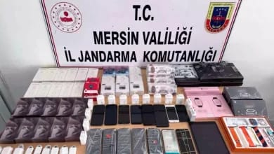 Silifke'de Cep Telefonu Kaçakçılığı Operasyonu